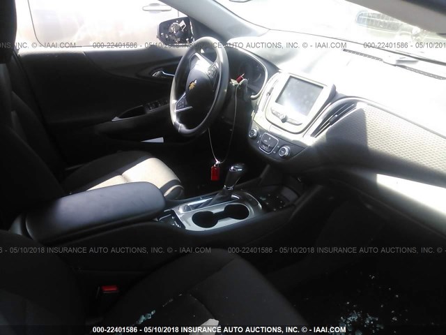 1G1ZB5ST2HF156631 - 2017 CHEVROLET MALIBU LS GRAY photo 5