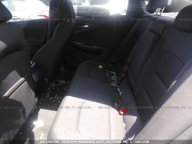 1G1ZB5ST2HF156631 - 2017 CHEVROLET MALIBU LS GRAY photo 8