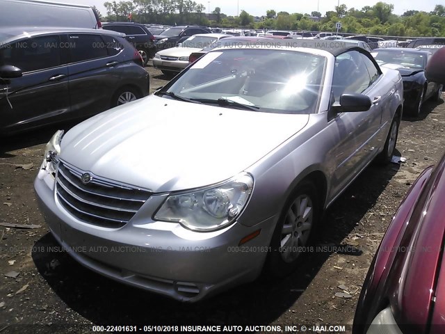 1C3LC45K78N249999 - 2008 CHRYSLER SEBRING SILVER photo 2