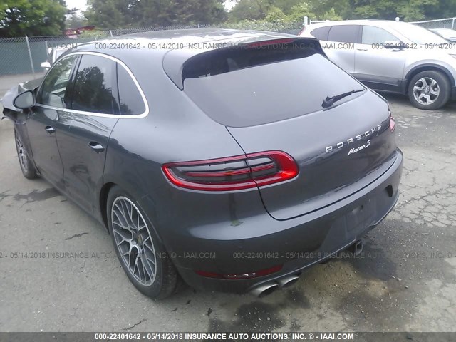 WP1AB2A53HLB11719 - 2017 PORSCHE MACAN S SILVER photo 3