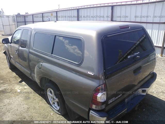 5TETX4CN9AZ679520 - 2010 TOYOTA TACOMA ACCESS CAB Күміс фото 3