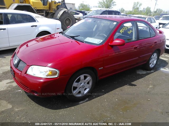 3N1CB51D45L468767 - 2005 NISSAN SENTRA 1.8/1.8S RED photo 2