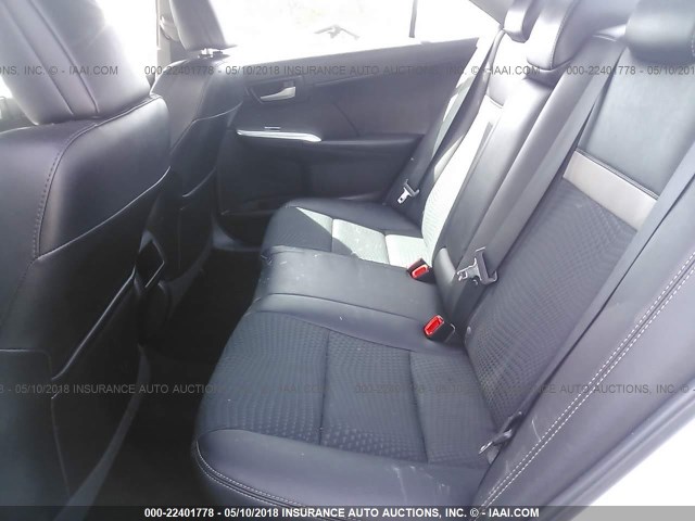 4T1BF1FK4EU839795 - 2014 TOYOTA CAMRY L/SE/LE/XLE 白色 照片 8