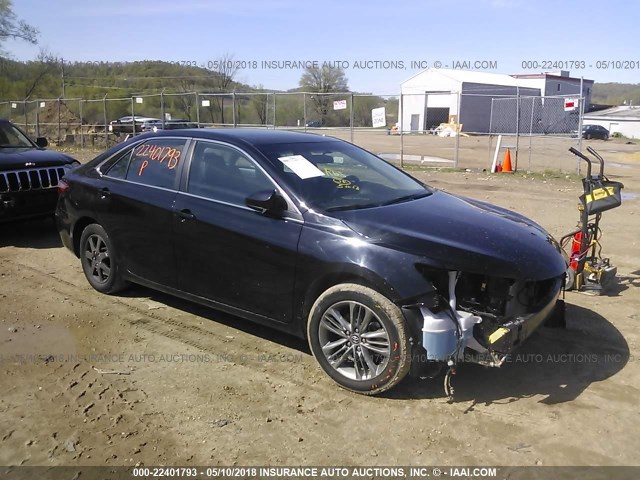 4T1BF1FK9GU612301 - 2016 TOYOTA CAMRY LE/XLE/SE/XSE 黑色 照片 1