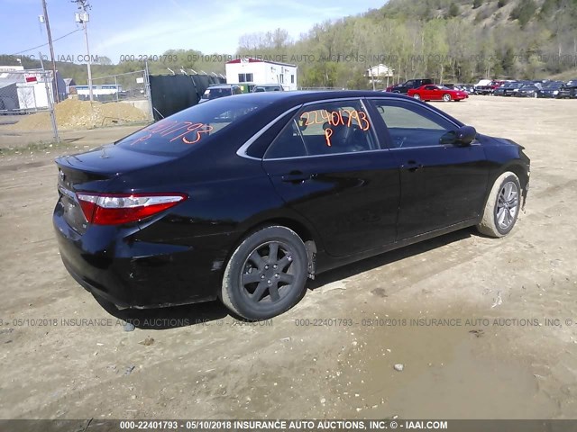 4T1BF1FK9GU612301 - 2016 TOYOTA CAMRY LE/XLE/SE/XSE 黑色 照片 4