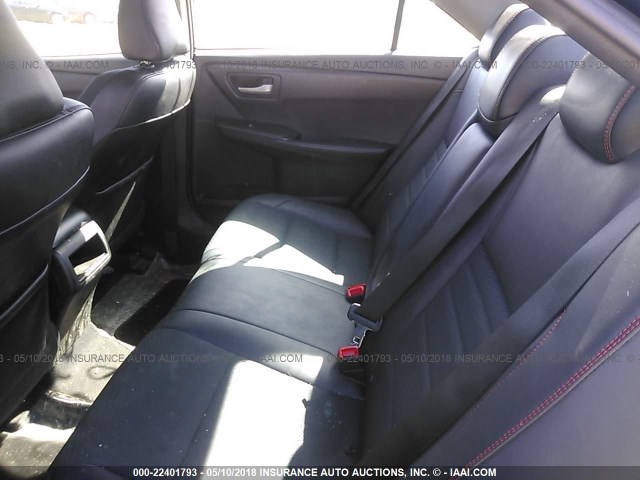 4T1BF1FK9GU612301 - 2016 TOYOTA CAMRY LE/XLE/SE/XSE 黑色 照片 8