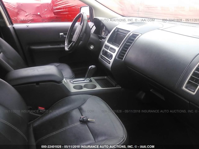 2FMDK49C17BA55206 - 2007 FORD EDGE SEL PLUS GRAY photo 5