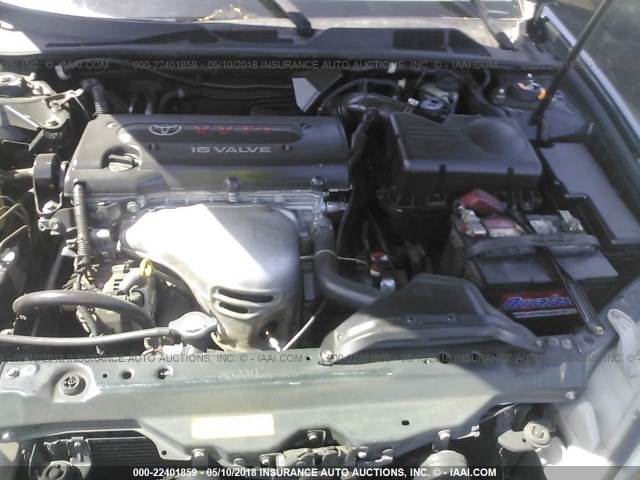 JTDBE30K530157539 - 2003 TOYOTA CAMRY LE/XLE GREEN photo 10