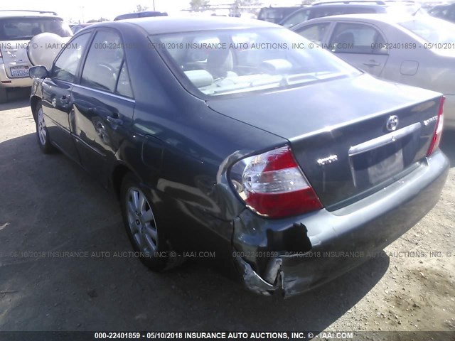 JTDBE30K530157539 - 2003 TOYOTA CAMRY LE/XLE GREEN photo 3