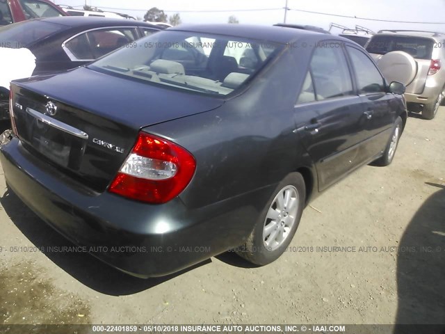 JTDBE30K530157539 - 2003 TOYOTA CAMRY LE/XLE 绿色 照片 4