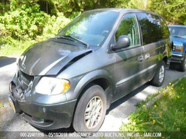 1D8GP24R24B507539 - 2004 DODGE GRAND CARAVAN SE GREEN photo 2