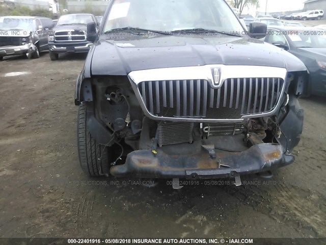 5LMFU28R33LJ35532 - 2003 LINCOLN NAVIGATOR BLACK photo 6