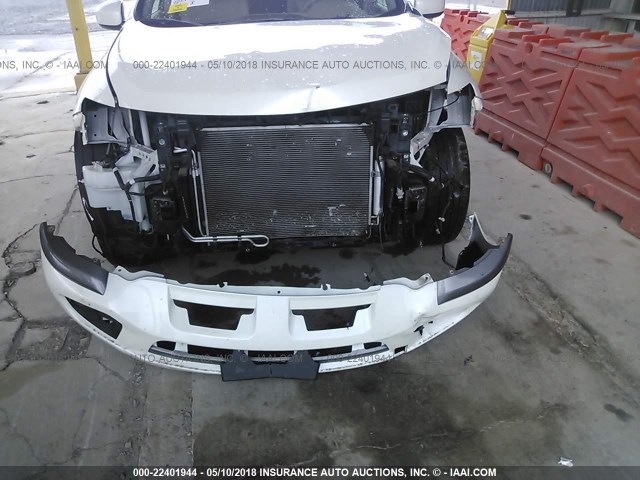 JN8AZ1MW1CW211986 - 2012 NISSAN MURANO S/SL/LE WHITE photo 6