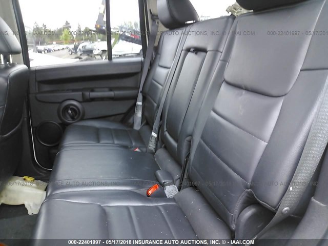 1J8HG48N08C241596 - 2008 JEEP COMMANDER SPORT თეთრი ფოტო 8
