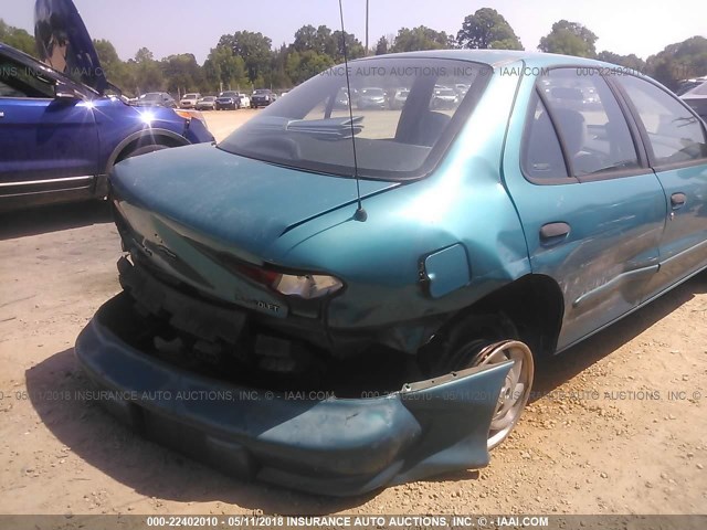 1G1JF5249V7194518 - 1997 CHEVROLET CAVALIER LS GREEN photo 6