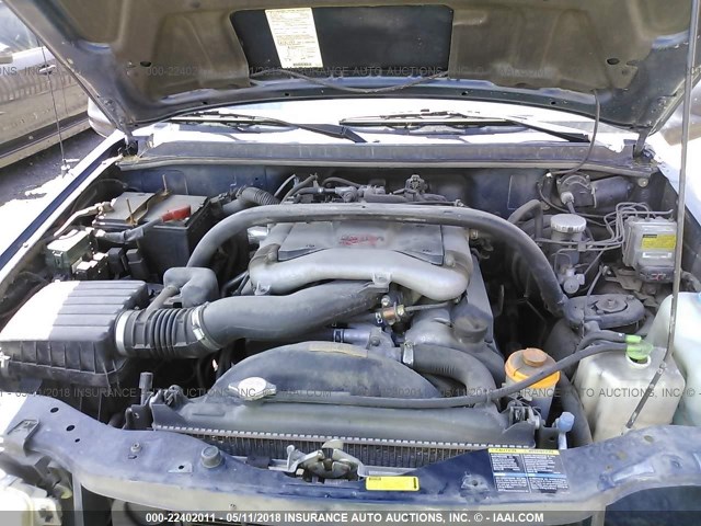 2CNBJ734226946975 - 2002 CHEVROLET TRACKER ZR2 蓝色 照片 10