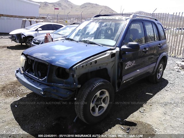 2CNBJ734226946975 - 2002 CHEVROLET TRACKER ZR2 蓝色 照片 2