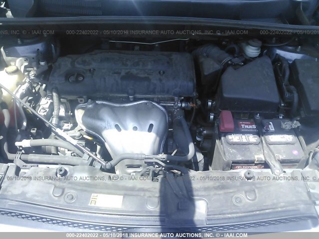 JTLZE4FE3CJ003884 - 2012 TOYOTA SCION XB BLUE photo 10