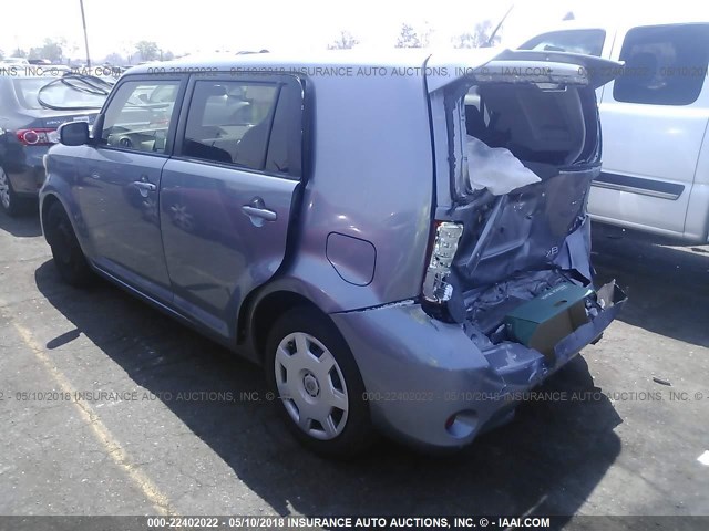 JTLZE4FE3CJ003884 - 2012 TOYOTA SCION XB BLUE photo 3