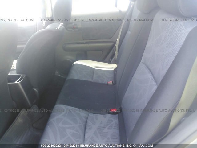 JTLZE4FE3CJ003884 - 2012 TOYOTA SCION XB BLUE photo 8