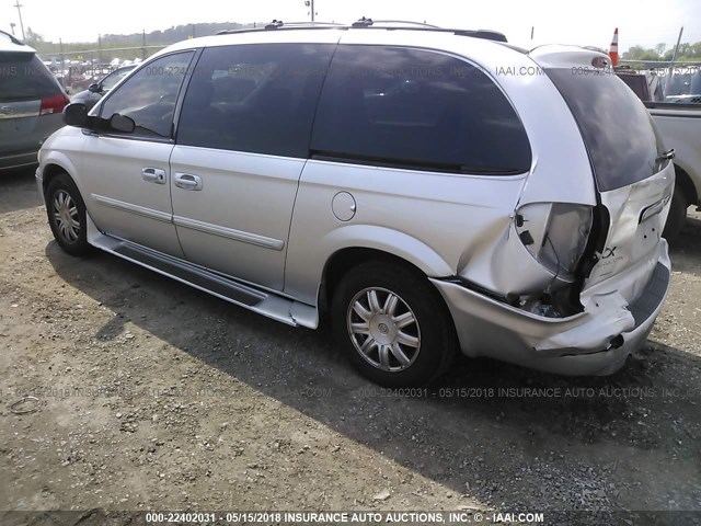 2C4GP54L65R196910 - 2005 CHRYSLER TOWN & COUNTRY TOURING SILVER photo 3
