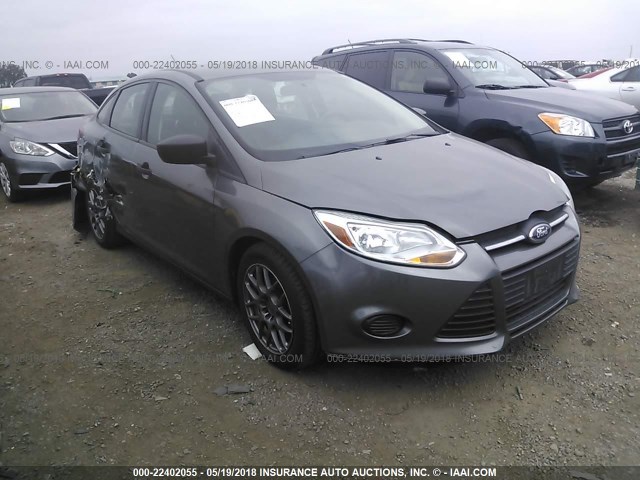 1FADP3E26DL296354 - 2013 FORD FOCUS S GRAY photo 1