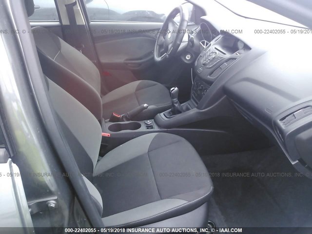 1FADP3E26DL296354 - 2013 FORD FOCUS S GRAY photo 5