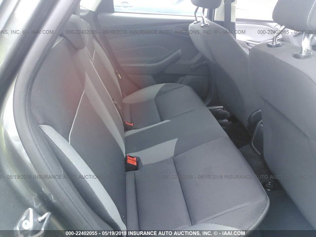 1FADP3E26DL296354 - 2013 FORD FOCUS S GRAY photo 8