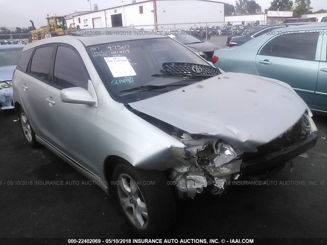 2T1KR32E63C065700 - 2003 TOYOTA COROLLA MATRIX XR SILVER photo 1