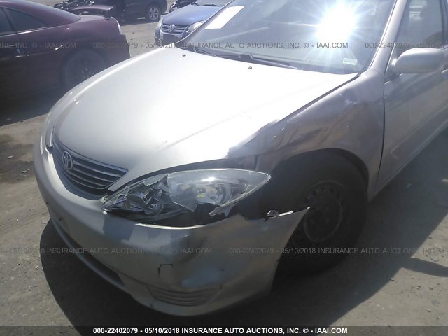 4T1BE32K46U123386 - 2006 TOYOTA CAMRY LE/XLE/SE TAN photo 6