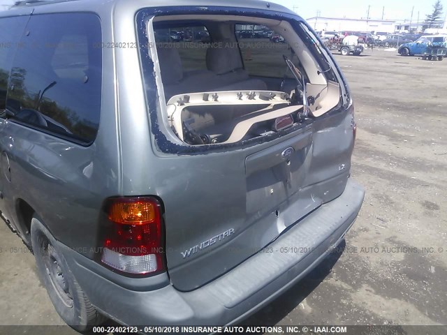 2FMZA51461BA98062 - 2001 FORD WINDSTAR LX GRAY photo 6