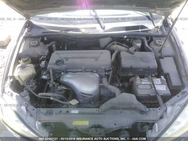 4T1BE32K25U626784 - 2005 TOYOTA CAMRY LE/XLE/SE ნაცრისფერი ფოტო 10