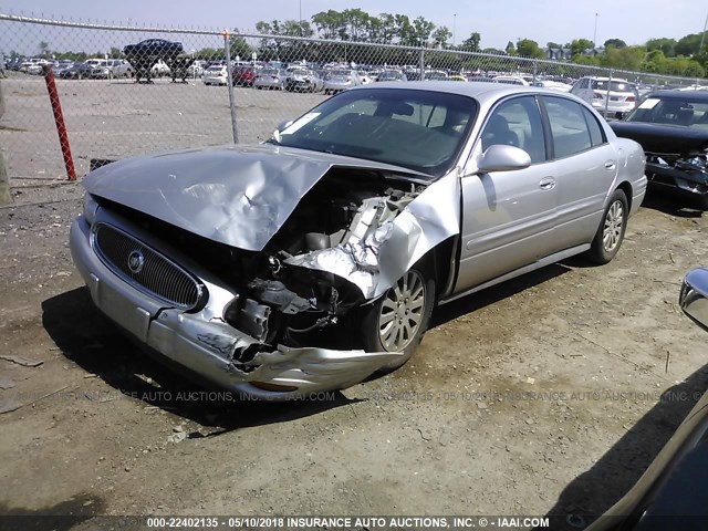 1G4HR54K35U203994 - 2005 BUICK LESABRE LIMITED SILVER photo 2