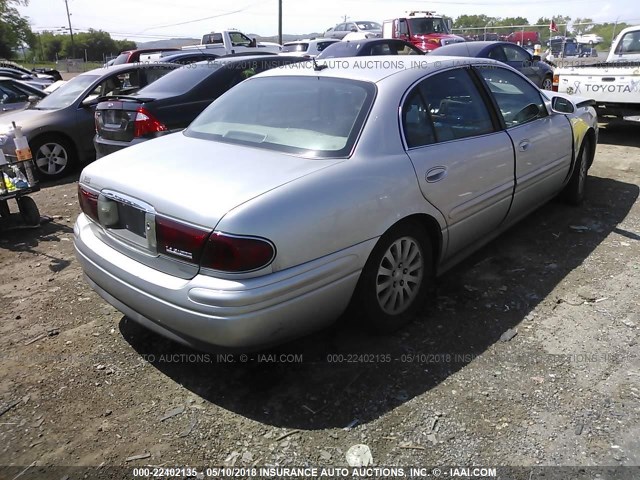 1G4HR54K35U203994 - 2005 BUICK LESABRE LIMITED SILVER photo 4