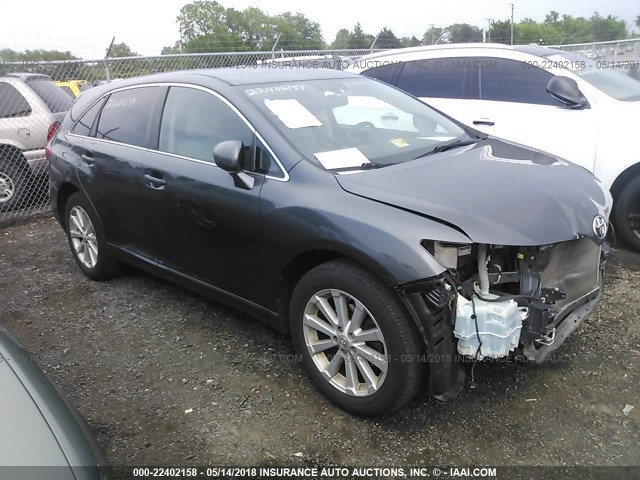 4T3ZA3BB2AU021501 - 2010 TOYOTA VENZA GRAY photo 1