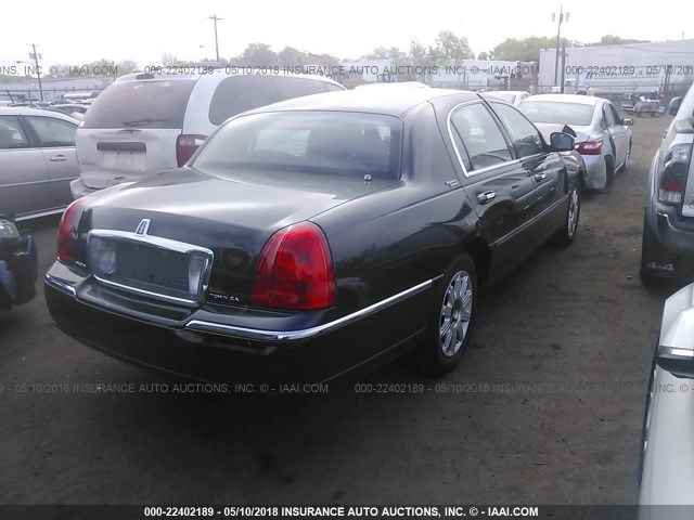 2LNBL8CV6BX765848 - 2011 LINCOLN TOWN CAR SIGNATURE LIMITED BLACK photo 4