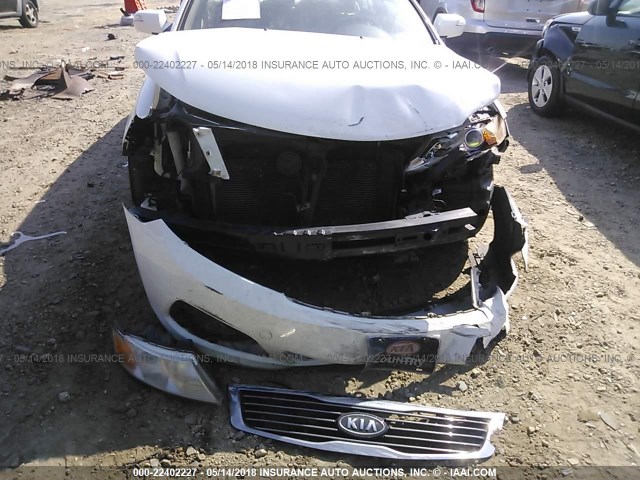 KNAGE228695333346 - 2009 KIA OPTIMA LX/EX WHITE photo 6