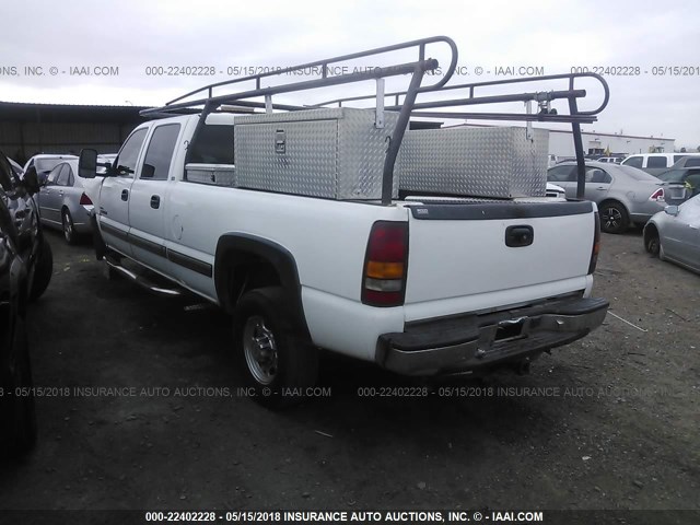 1GCHC23171F147067 - 2001 CHEVROLET SILVERADO C2500 HEAVY DUTY WHITE photo 3