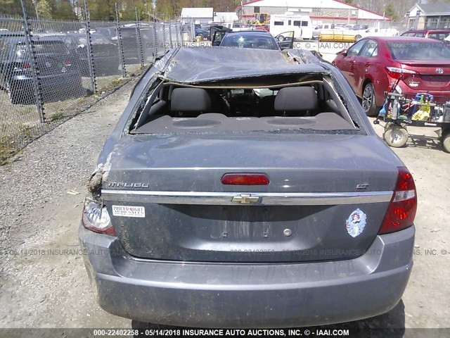 1G1ZT58F47F115608 - 2007 CHEVROLET MALIBU LT GRAY photo 6