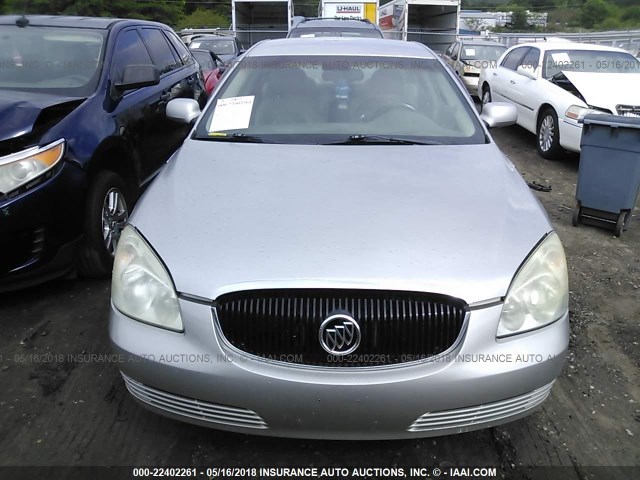 1G4HD57276U179890 - 2006 BUICK LUCERNE CXL GRAY photo 6