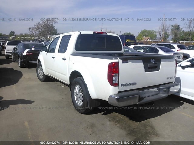 1N6AD0EV8GN781891 - 2016 NISSAN FRONTIER S/SV/SL/PRO-4X WHITE photo 3