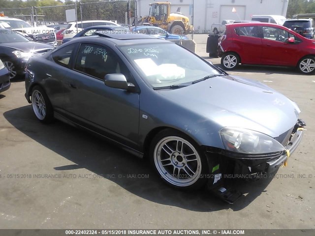 JH4DC530X6S003484 - 2006 ACURA RSX TYPE-S GRAY photo 1