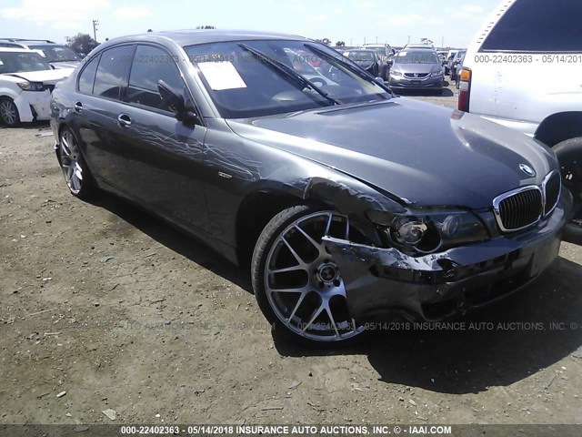 WBAHL83578DT13628 - 2008 BMW 750 I SILVER photo 1