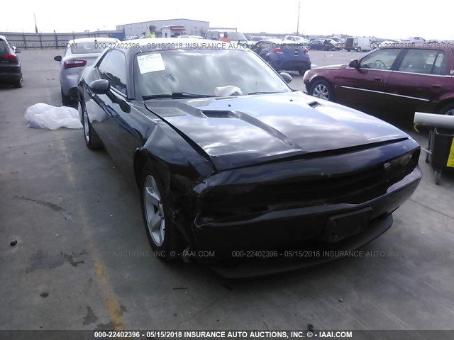 2C3CDYAG5DH500575 - 2013 DODGE CHALLENGER SXT BLACK photo 1