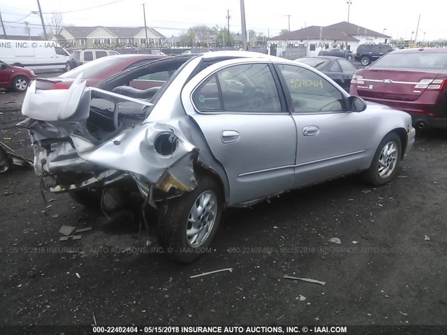 1G2NE52F54M693169 - 2004 PONTIAC GRAND AM SE SILVER photo 4