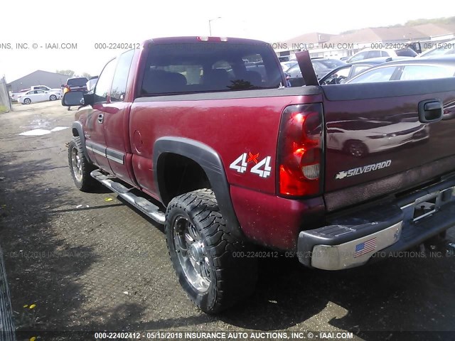 1GCHK29245E200046 - 2005 CHEVROLET SILVERADO K2500 HEAVY DUTY BURGUNDY photo 3