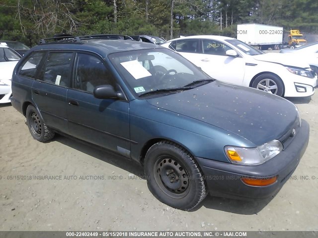 JT2AE09V0S0082411 - 1995 TOYOTA COROLLA DX GREEN photo 1