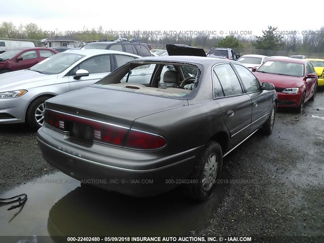 2G4WY55J321218034 - 2002 BUICK CENTURY LIMITED BROWN photo 4