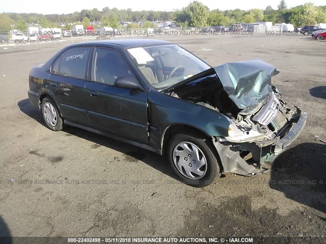 2HGEJ6616XH564717 - 1999 HONDA CIVIC SE GREEN photo 1