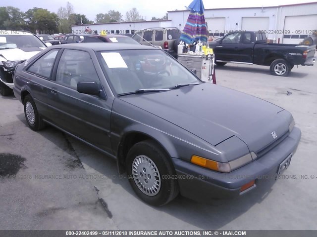 JHMCA5380HC092907 - 1987 HONDA ACCORD LXI GRAY photo 1